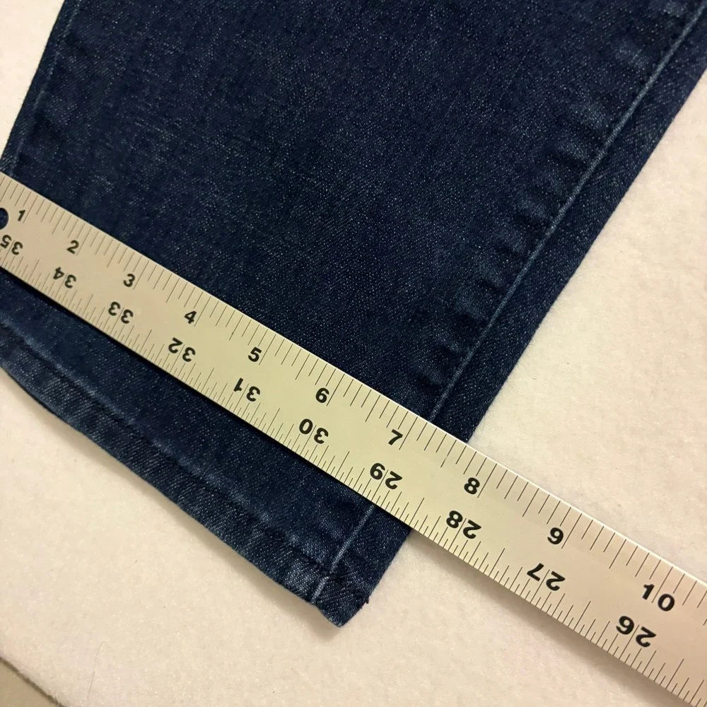 Lucky Brand 121 Slim Mens Dark Wash Indigo Denim Jeans 33x32